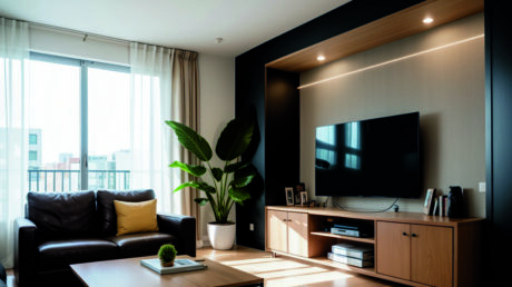 Интерактивные пространства в квартирах: использование умных стен для функциональности и эстетики 1 Интерактивные пространства в квартирах: использование умных стен для функциональности и эстетики