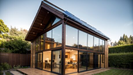 Эко-технологии в деревянных домах: как солнечные панели интегрированы в дизайн 9 Эко-технологии в деревянных домах: как солнечные панели интегрированы в дизайн