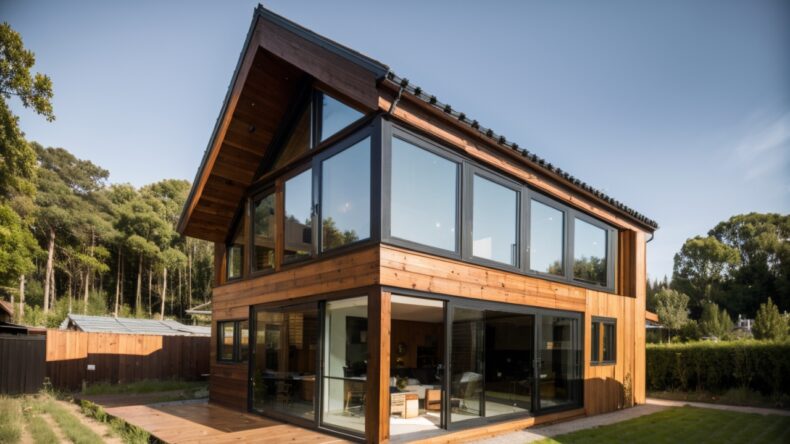 Деревянные дома с интегрированными зелёными технологиями будущего 2 Деревянные дома с интегрированными зелёными технологиями будущего
