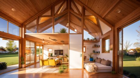 Инновационные дизайны внутренних пространств в домах из СИП-панелей: комфорт и энергоэффективность 3 Инновационные дизайны внутренних пространств в домах из СИП-панелей: комфорт и энергоэффективность