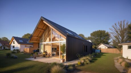 Экономичные проекты одноэтажных домов из газобетона до 100м2 с умным распределением пространства 9 Экономичные проекты одноэтажных домов из газобетона до 100м2 с умным распределением пространства