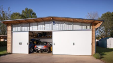 Гараж с УШП-плитой: скрытые возможности для хранения и мастерской 4 Гараж с УШП-плитой: скрытые возможности для хранения и мастерской