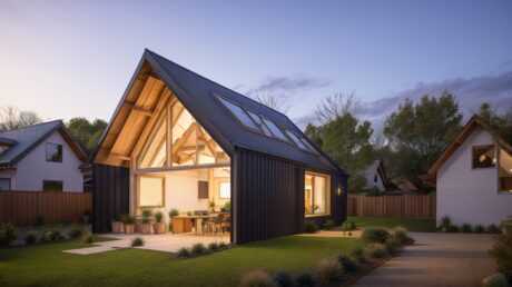 Инновационные дизайны интерьеров для домов из СИП-панелей с экологической и энергосберегающей тематикой 8 Инновационные дизайны интерьеров для домов из СИП-панелей с экологической и энергосберегающей тематикой