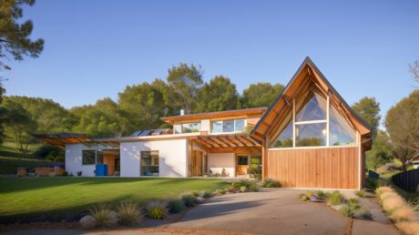 Экологичный дом в стиле Райт под ключ с солнечными террасами-водопадами 7 Экологичный дом в стиле Райт под ключ с солнечными террасами-водопадами