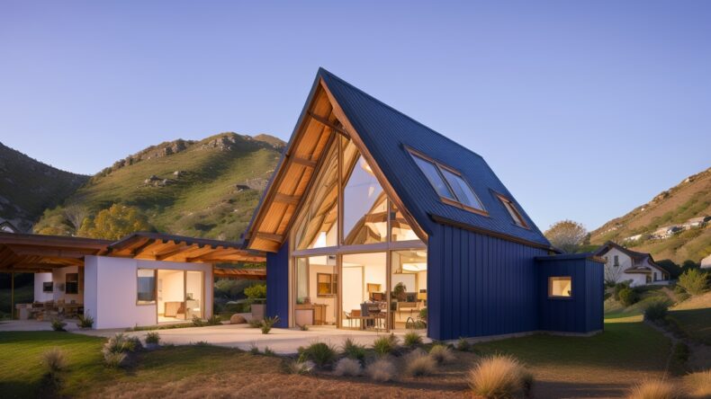 Как выбрать фундамент для каркасного дома на склоне горы 2 Как выбрать фундамент для каркасного дома на склоне горы