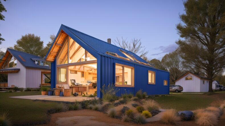 Модульные дома из переработанных материалов: будущее городской архитектуры 2 Модульные дома из переработанных материалов: будущее городской архитектуры